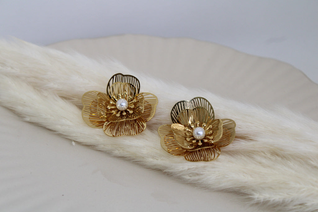 Boucle d'oreilles Flora